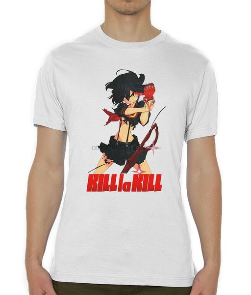 

kill la kill ryuko matoi logo printed men tee t shirt t-shirt custom screen printed sport hooded sweatshirt hoodie