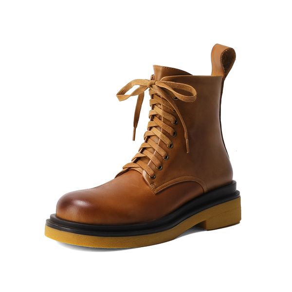 

shoes 2021 women's plus side shorter british knight's cross platform boots xl0f, Black