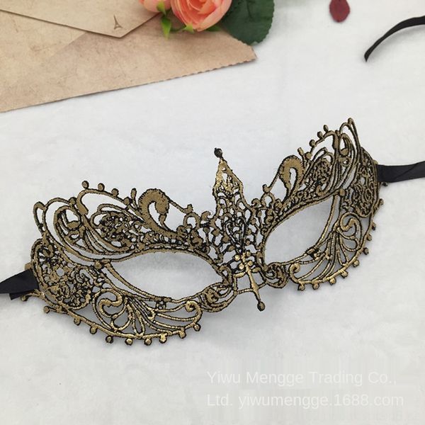 

226fs small pointed halloween half face masquerade props halloween party p lace small face pointed and half mask mask masquerade lace pro