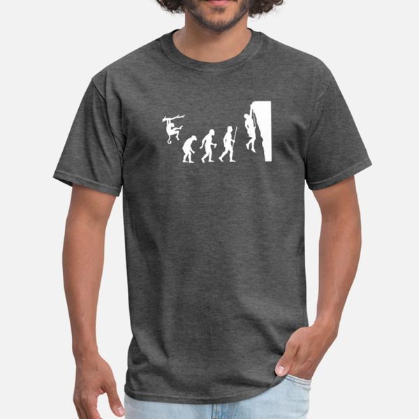 

climbing - evolution rock climbing graphic designers t shirt leisure digital printing custom tracksuit hoodie sweatshirt