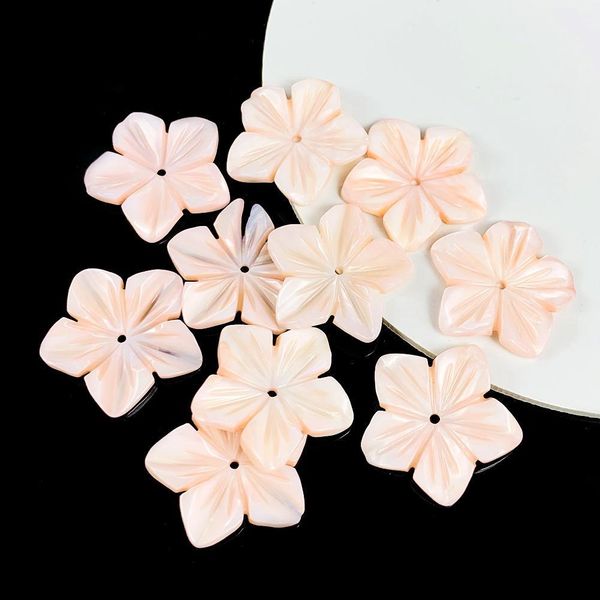 

1 pair natural abalone shell charms pendant flower oval snowflake diy shells for jewelry findings making earrings necklace h bbyfcx