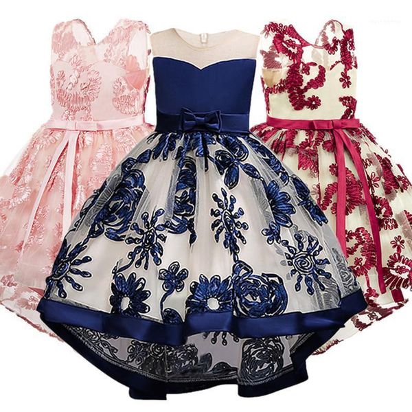 

girl's dresses flower girls for formal wedding pageant first communion dress toddler child tutu dress1, Red;yellow