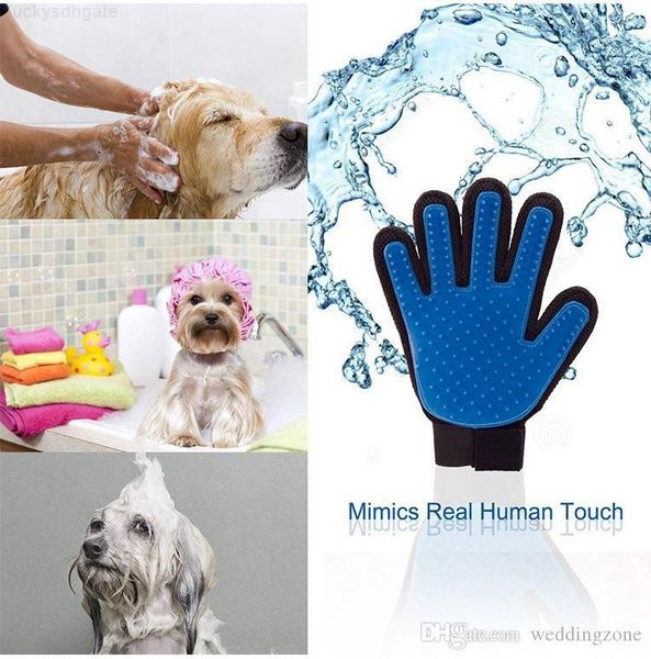

rubber/tpe cleaning glove brush bath comb mitt pet dog cat massage hair removal grooming