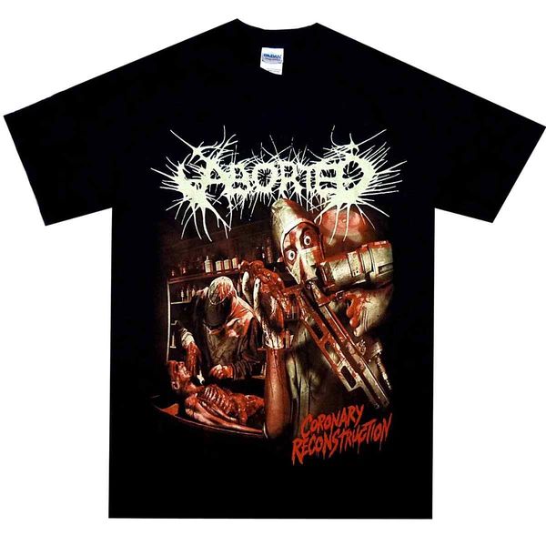 

aborted coronary reconstruc m l xl grind death metal offcl male designing tee hoodie designers t shirts sweatshirt