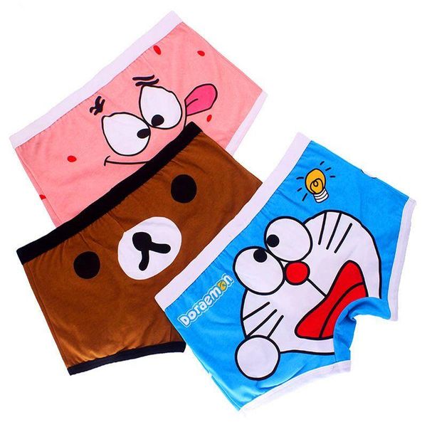 

underpants 2021 autumn cartoon boxer underwear cotton men funny for couples brand man, Black;white