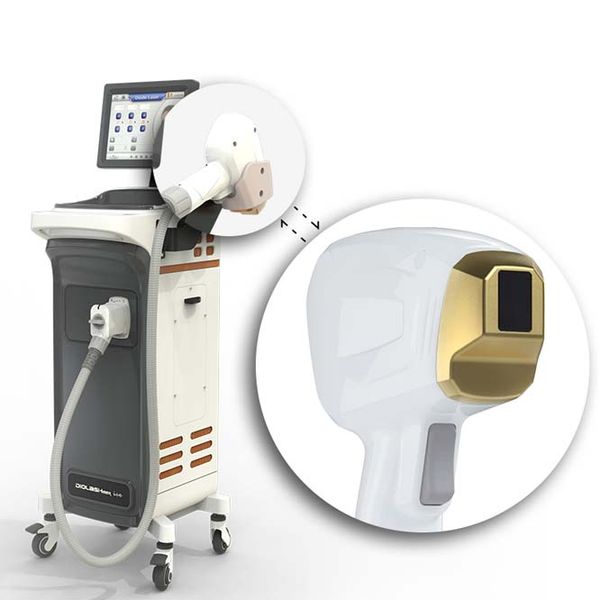 

808nm diode laser hair removal machines innovative single band apparatus soprano, Black
