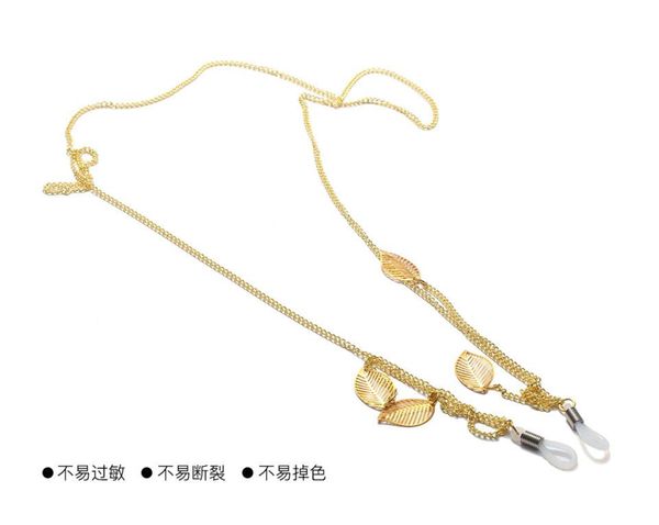 

chic reading glasses chain flower leaf women men metal sunglasses cords beaded eyeglass lanyard hold straps eyewear retainer h jllrnm