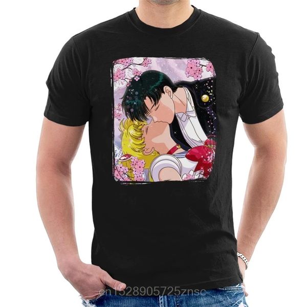 

printed camiseta sailor moon tuxedo mask kiss men's t-shirt masculina camiseta sport hooded sweatshirt hoodie