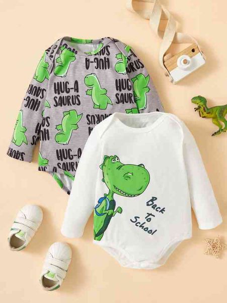 

baby 2pcs cartoon and letter graphic bodysuit she, Blue