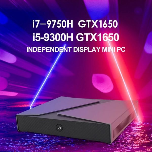 

deskcomputers mini pc intel core 9300h 9750h ddr4 nvidia gtx1650 4gb game 8gb 240gb gaming pc for business home