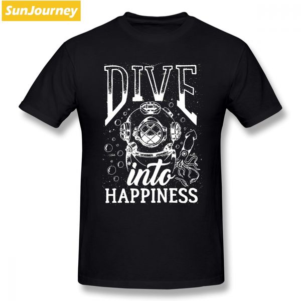 

dive into happiness deep sea diver t shirt popular summer plus size crewneck short sleeve custom t shirts sport hooded sweatshirt hoodie