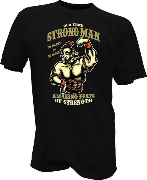 

2019 fashion t-shirt mens strongman weight training rockabilly bodybuilder biker retro tees sport hooded sweatshirt hoodie