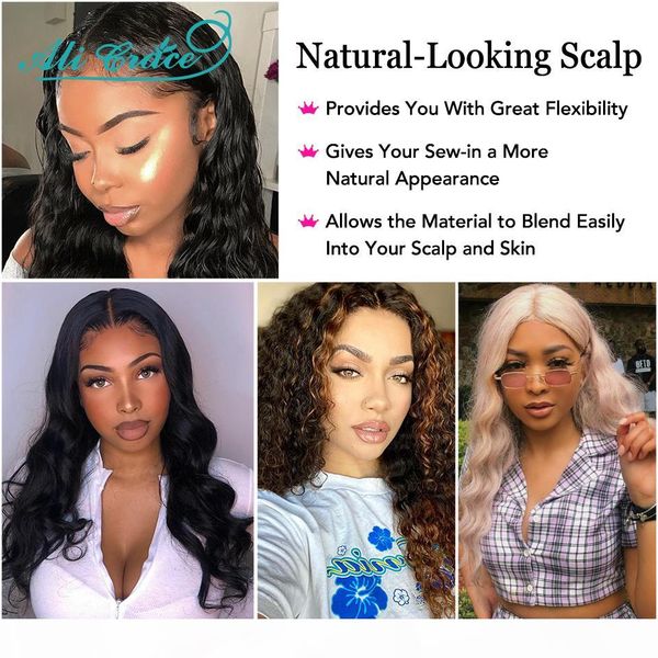 

peruvian water wave wig 13x4 lace front human hair wigs with baby hair 360 water wave lace front wig remy hair wig, Black
