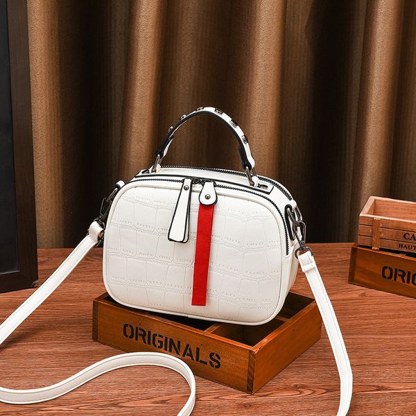 

hbp non-brand yiwu 10 * 10 single generation crocodile skin round bag sport.0018 xhap