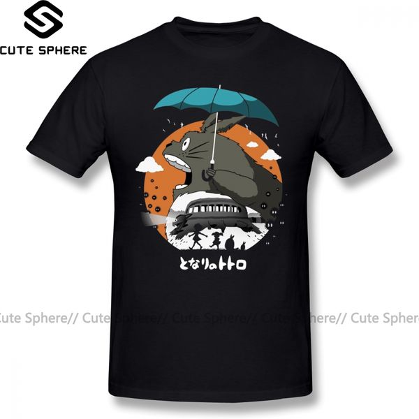 

totoro totoro my neighbor totoro printed male short sleeves awesome 6xl casual tshirt sport hooded sweatshirt hoodie men t shirt