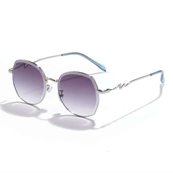 

2021 new candy fashion desinger sun glasses vintage summer shades metal wholesale sunglasses men and women gafas w5tv, White;black