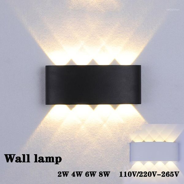 

nordic led wall lamp aluminum waterproof ip65 upper and down luminescence applicable to bedside lamp,staircase bathroom, ktv bar1