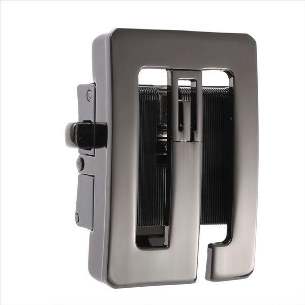 

jh96u new fashion men's leather head zinc alloy automaticly36-1319 belt new fashion beltmen's leather head zinc alloy beltautomati, Slivery;black