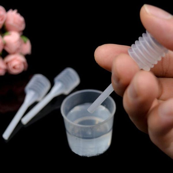 

10 pcs mini liquid oil dropper for perfume diffuser bottle plastic transfer pipettes lab suppl bbycxx
