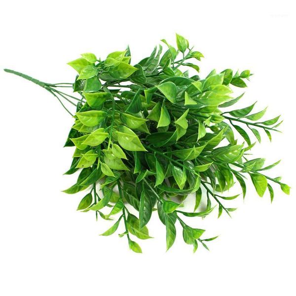 

decorative flowers & wreaths 1pc lifelike artificial leaf simulated plastic faux stem plant pography prop home decor1