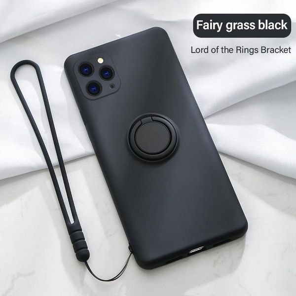 

ultra-thin liquid silicone magnetic holder phone case for iphone 12 11 pro se xs max xr xs x 8 7 6 plus bbyrcv packing2010