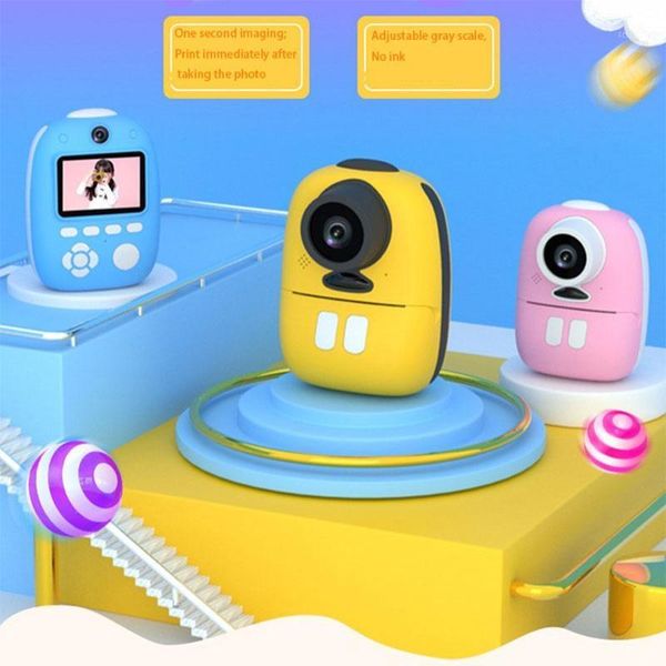 

hd child instant print video camera printable p mini fixed lens gift child digital toy baby birthday christmas gift1