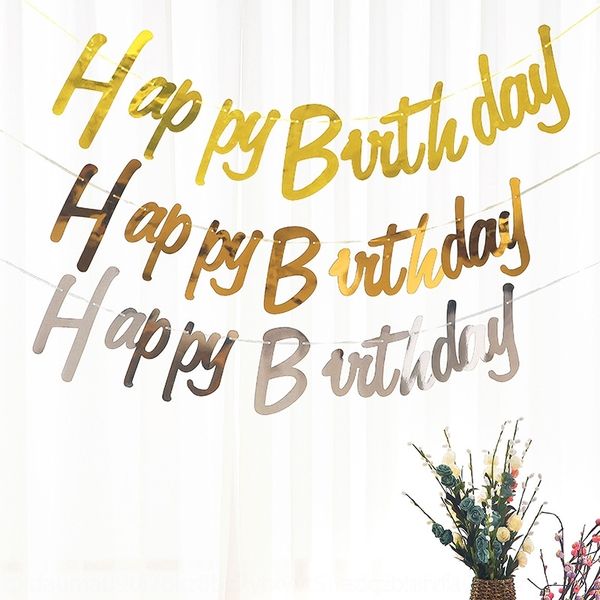 

vylks ins wl letter banner baby bronzing baby ins one-piece bronzing letter banner for one-piece happy birthday happy gilding birthday for g