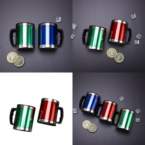 

500ml travel mug stainless steel coffee mug with lid handle portable beer mugs double wall travel tumbler tea milk coffee mug 181 g2