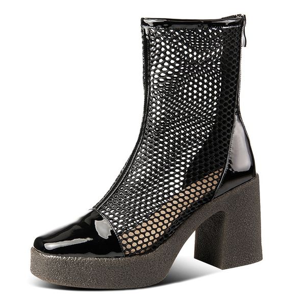 

2021 women high-plaid high-quality new black fashion shoes woman knee tall 34-39 riding boots yw59