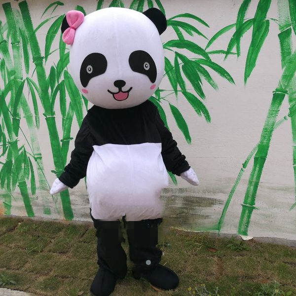 Maskottchen-Kostüme: Panda-Maskottchen-Kostüm, Anzüge, Party-Spiel, Kleid, Outfits, Kleidung, Werbung, Werbung, Halloween, Weihnachten, Ostern, Erwachsene