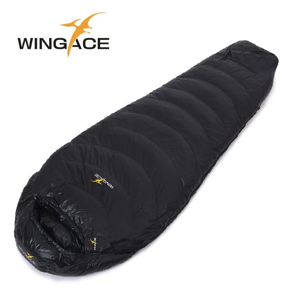 

fill 2500g 3000g 3500g feather sleeping bag winter hiking duck down outdoor camping travel waterproof mummy sleep bag