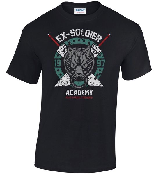 

cloud strife solider academy final fantasy 7 men's cool casual pride men fashion hoodie designers t shirts sweatshirt