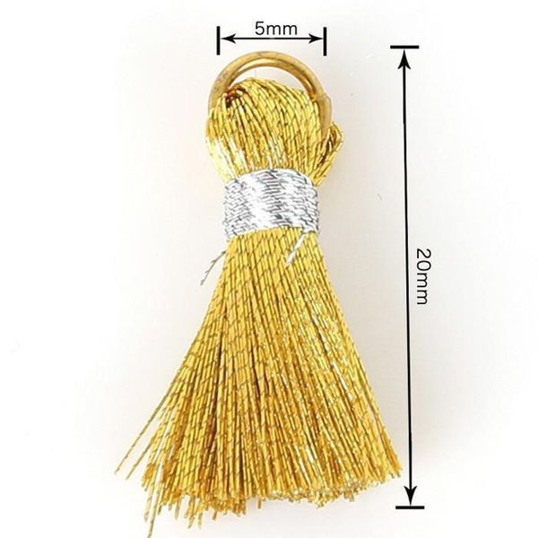 

20pcs gold sliver silk tassel lace cotton fabric trim fringe ribbon drop handmade sewing curtains clothes accessories h sqcytj
