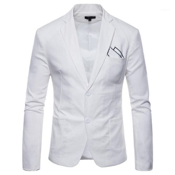 

blazers men's jacket masculino men's suit jackets hombre coats 2020 fashion slim fit nine colours solid smart casual1, White;black