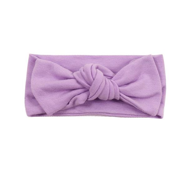 

cute baby headband turban bows newborn baby girls elastic hair bands solid color infant toddler headbands baby hair accessories wmtrza, Slivery;white