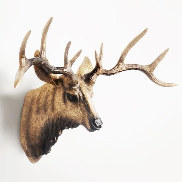 

оригинал resin wall deer статуя mural глава украшения украшение craft гостиная висячие европейский фон скульптура животных bbyfts bwkf