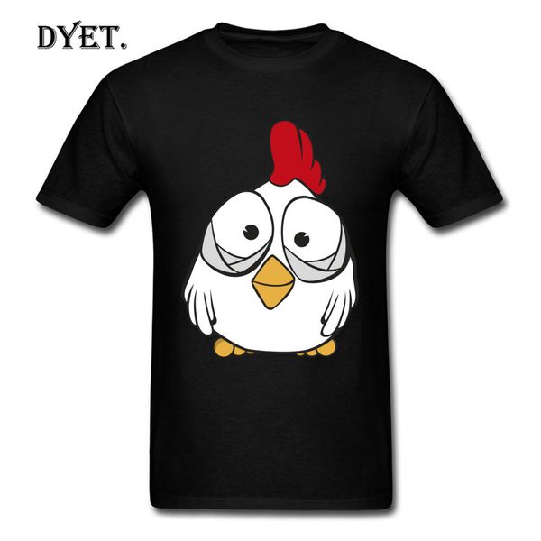 

funny chicken print cartoon black summer simple style fool day clothes sport hooded sweatshirt hoodie t shirt