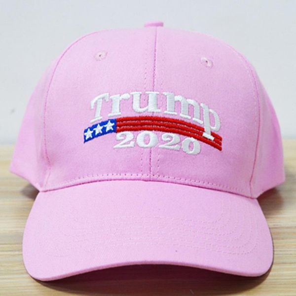 

wholesale women men cotton embroidery trump 2020 caps breathable baseball sports hat 3 colors republican baseball cap dh0510 t03