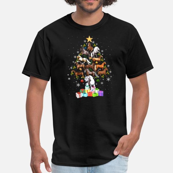 

merry christmas tree gift for men woman ride horse designers graphic t shirt comic popular tracksuit hoodie sweatshirt
