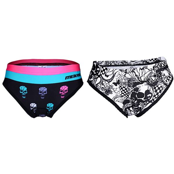 

2pcs women's cycling underwear bike briefs padded bicycle shorts/underpants