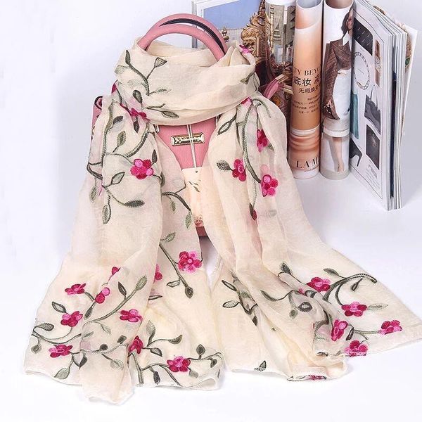 

ylwhjj new brand women scarf spring summer silk scarves shawls and wraps lady beach stoles hijab foulard, Blue;gray