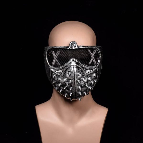 

10pcs/lot watch dogs 2 mask halloween punk devil cosplay animation stage performance mask