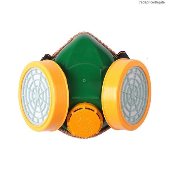 

anti-fog real face new half gas glasses with kf94 chemical dust mask filter breathing respirators for painting spray welding