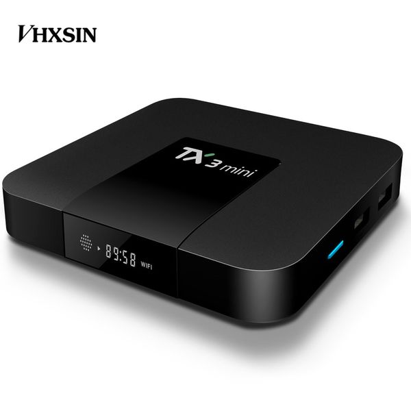 TX3 Mini Android 8.1 TV Box Amlogic S905W Quad Core 1 ГБ/2 ГБ ОЗУ 16 ГБ 2.4G WiFi 4K Media Google Play Play