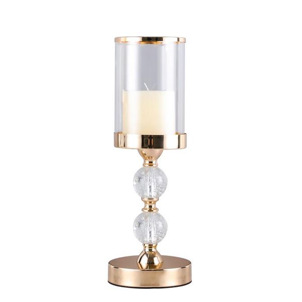 

candle holders europe metal crystal candlestick holder stand for coffee dining table wedding christmas halloween home decor zx003
