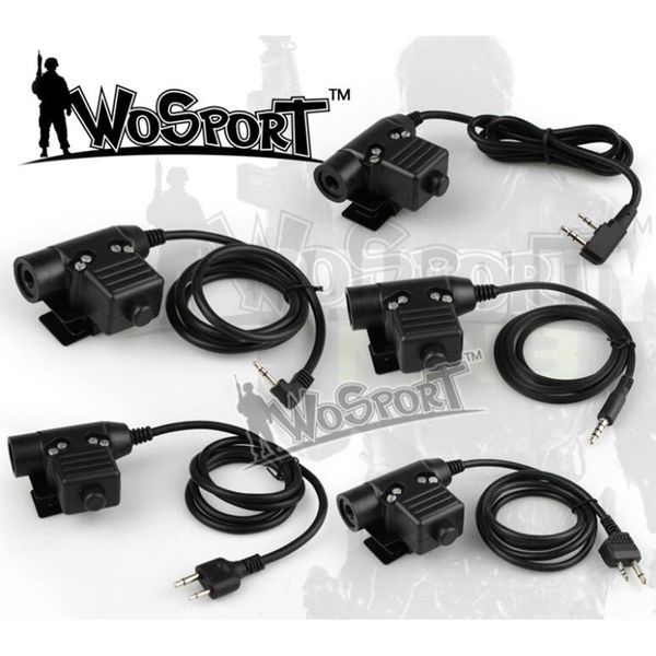 

военный airsoft адаптер u94 для icom kenwood midland motorola talkabout мобильный телефон tactical гарнитура ртт аксессуар