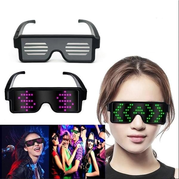 

освещение индикатор зарядки 1pcs usb оптики 4 цвета 10 patterns luminous очки для halloween bar ктв