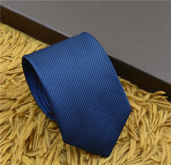 

silk men's tie narrow version ties men's leisure business brand tie narrow version original packaging box, Blue;purple