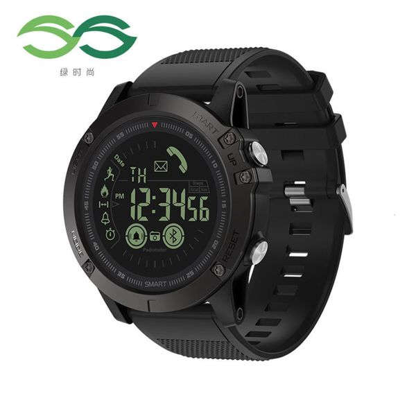 

green fashion vibe3 smart watch 5atm one year super long standby waterproof outdoor electronic sports brace