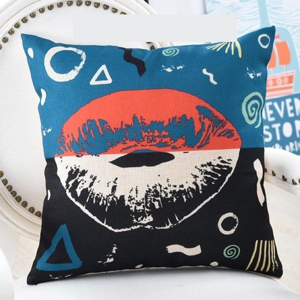 

абстрактное искусство глаз ног рук творческое подушка обложка 4545 диван талия спальня декор бросьте подушки для дома автомобилей декоративн